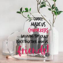 1 件，送给同事的朋友礼物，离别礼物离别礼物离别礼物生日礼物送给工作好友同事领导老板，机会让我们同事朋友礼物 - 婚礼生日万圣节圣诞节，圣诞节 - transparent - 查看 4