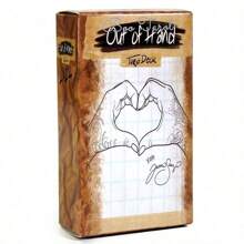 1pc Mystic Card For Fortune Telling Game, Party Gathering Game - Out Of The Hand - White - View 1