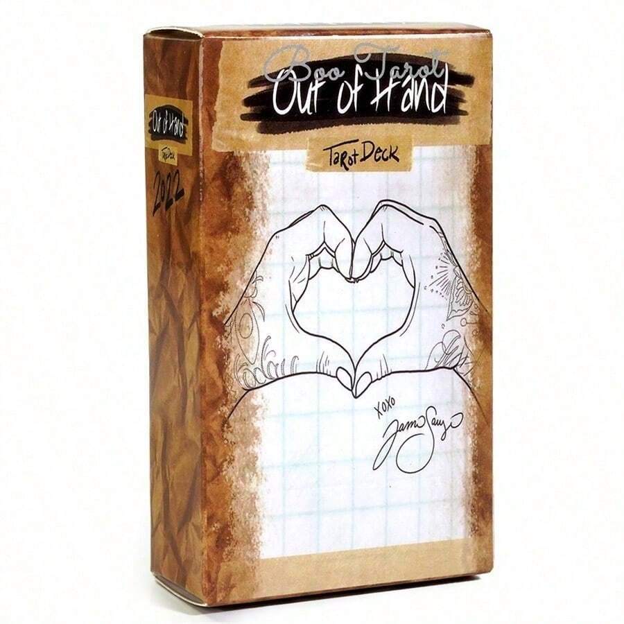 1pc Mystic Card For Fortune Telling Game, Party Gathering Game - Out Of The Hand - White - View 1