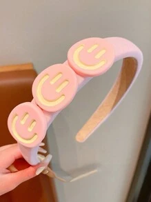 1pc/2pcs/5pcs Children Cute Macaron Color Elegant & Fresh Hair Hoop - Multicolor - View 14