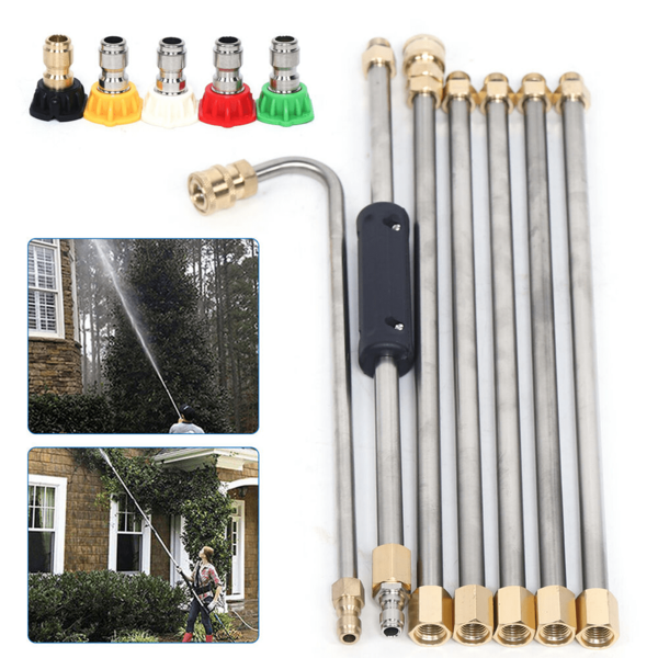 Cleaning Tool Extension Wand Lance High Pressure Washer Roof Cleaner UK