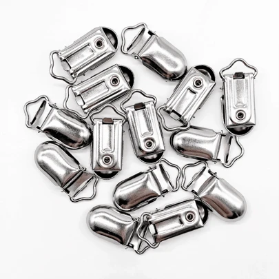 1/5/10pcs Shawl/Cape/Scarf Clips, Duck Mouth Clips For Suspenders/Garter Belts