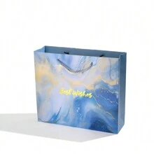 Borse regalo eleganti, borse a tracolla artistiche per mazzolino floreali, regali di compleanno, forniture per feste, sacchetti per carta da regalo - Multicolore - Visualizzare 18