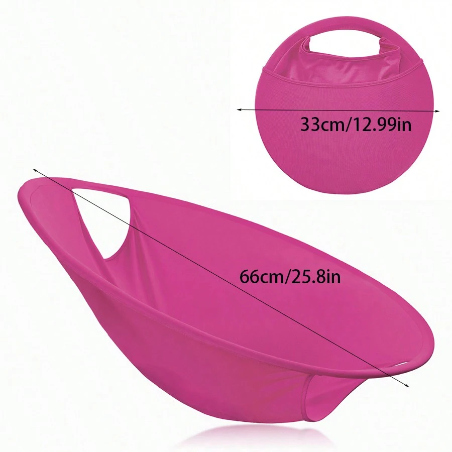 Cesto Portabiancheria XXL In Cotone Intrecciato - Pieghevole, 40 Litri, Con Manici