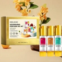 Set de perfume Fresh Charm para mujer Fragancia fresca y ligera Fragancia duradera y ligera Flor fresca Fruta Regalo de Navidad y San Valentín - Multicolor - Ver 1