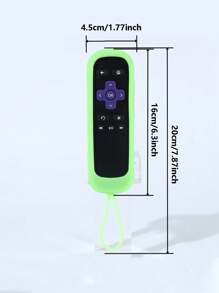 3 件装硅胶夜光遥控器保护套适用于 TCL ROKU 系列 RC280TV，防摔、夜光，夜间使用更方便