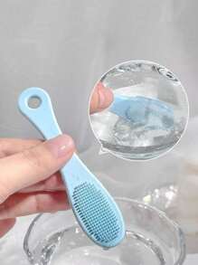 10pcs Gentle Silicone Nose Brush Massage Scrubber With Portable Exfoliating And Pore Cleansing Beauty Tool, For Smooth And Delicate Skin - Fragrance-Free And Easy To Clean