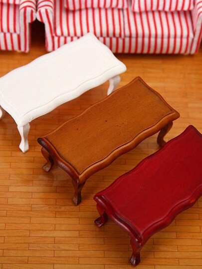 1pc Mini Table Model Simulation House Decor Ornaments Scene Accessories Decoration DIY Decor Photography Props Gift