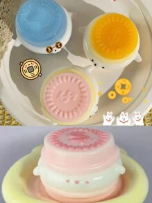 Juguete apretable de perro con moneda rosa, suave y que se eleva lentamente, regalo creativo para reducir el estrés, juguete apretable, juguete apretable que se eleva lentamente, regalos rosas, kit de apretones, perro Taba Squishy