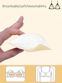 2pcs Double-Sided Adhesive Bust Pads For Women, Enhances Cleavage For Bras, Swimwears, Sports Bras