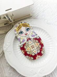 1 件可爱俄罗斯套娃装饰 3D 浮雕金箔装饰大尺寸树脂冰箱贴，适合装饰、节日、返校礼物 - 多色 - 查看 18