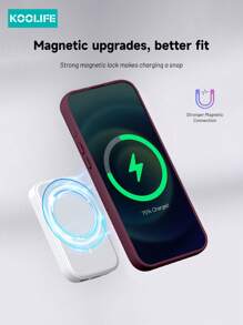 1 件 Koolife 磁性充电哑光个性化字母框架手机保护壳，凸起相机镜头，PC+TPU，适用于 17 ProMax/17/17 Pro/17 Air/16/16 Pro/16 Plus/16 ProMax/15 ProMax/15 Pro/15 Plus/14 ProMax/13 ProMax/13 Pro/12 ProMax/11 - 暗紫色 - 查看 4