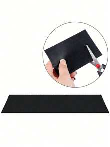 1 Pair Of Mesh Square-Shaped Anti-Slip Shoe Sole Sticker, Non-Slip Sole Stickers, Non-Slip Shoes Pads Adhesive Shoe Sole Protectors, High Heel Silicone Forefoot Grips, Sole Front And Back Anti-Slip Pad, Wear-Resistant Anti-Slip Square-Shaped Shoe Sole Sticker - Multicolor - View 8