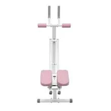 Ab Machine Coaster Abdominal Crunch Trainer For Home Gym Core Abdominal Workout - Pink - View 6