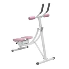 Ab Machine Coaster Abdominal Crunch Trainer For Home Gym Core Abdominal Workout - Pink - View 5