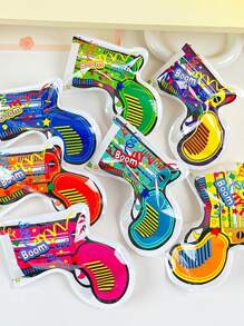 10/20 piezas Pistola de fuegos artificiales inflable, cohetes confeti de colores manuales automáticos, adecuados para Año Nuevo, Navidad, bodas, graduaciones, reuniones de bar, animadoras - Multicolor - Ver 7