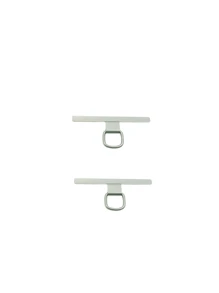 3 Packs Universal Ultra-Thin Metal Safety Lanyard Patch Phone Strap Accessories, Anti-Lost Safety Belt Connector, Scratch-Resistant Design Stainless Steel Parts, Suitable For Running, Mountaineering, Sports