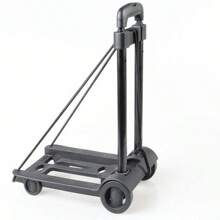 Carro de equipaje plegable, carrito ligero con ruedas, carrito de compras con ruedas, carrito de la compra, carrito de carga