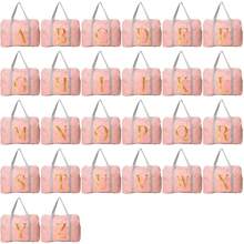 Travel Bag Luggage Bag Carry On Bag Weekend Bag Large Capacity Waterproof Foldable Storage Bag Organizer Nylon Tote Bag Zipper Handbags For Outdoor Women Men Travel Vacation For Student Back To School Stuff Travel Accessories Bag For School School Accessories - Pink - View 7