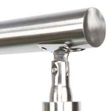 kangten 304 Stainless Steel Handrail Kit Outdoor Grab Rail Mobility Aid Garden Steps Stair Railing Step 3 Cross Bars Handrail - Silver - View 5