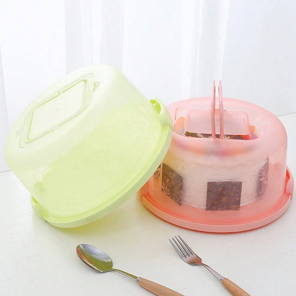 Kuchentransportbox Rechteckig Kuchen Aufbewahrung Runde Kuchen Trger Box  Kuchen Lagerung Cupcake Transportbox