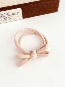 5pcs Latte Brown Bow Hair Tie, Simple Soft Hair Tie, High Elastic Ponytail Hair Scrunchies, Seamless Towel Rings ,Gym Sport Outfit ,Ponytail Holders ,Hair Elastics ,Hair Rubber Bands ,Hair Rope