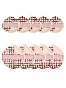 2/4/6/8/10 件装棉花糖化妆海绵，包括气垫粉扑、非乳胶混合海绵和粉底粉扑，适用于液体粉底、粉底和遮瑕膏，适合所有皮肤类型 - 彩色 - 查看 9