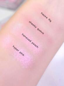 HOLIKA HOLIKA My Fave Piece Eyeshadow 56 HYPER PINKpalette | Single Eyeshadow | Soft Neutral Ash Color, Long-Wearing, Glitter, Clear Watercolor | Palette With Easy Color Matching For All | Korean Beauty, Korean Makeup - 56 HYPER PINK - View 9