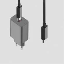 45W Charger S20 Fe S21+ S22 S23 Ultra S24 A51 A52S A53 A54 A55 A70 A71Edge Type C Turbo Charger - 黑色 - 查看 2