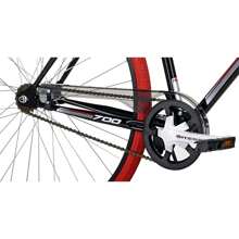 Thruster Fixie Men's Bike, Adult, Ages 13+, Black/Red - Black - View 4
