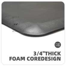 Itchen Mats For Floor Cushioned Anti Fatigue, Kitchen Floor Mats Non Slip In Front Of Sink, Foam Padded Kitchen Mats For Standing Comfortable, Long Kitchen Mat