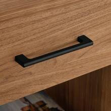 Mainstays Hillside Nightstand With Drawer, Walnut Finish