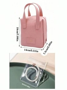 1 Peça Bolsa de Maquiagem, Bolsa de Toalete, Bolsa de Armazenamento de Cosméticos, Bolsa Feminina, Bolsa de Toalete Portátil, Bolsa de Maquiagem à Prova d'Água, Bolsa de Maquiagem de Grande Capacidade, Bolsa de Viagem para Cosméticos, Organizador de Viagem Multifuncional, Clutch, Nécessaire de Cosméticos, Presente, Presente para Mãe, Presente de Aniversário, Presente de Ano Novo