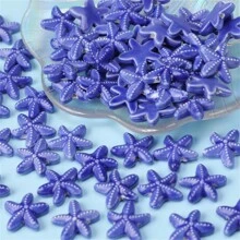 3pcs Colorful Starfish Ceramic Beads, For DIY Jewelry Making (Necklace, Bracelet, Keychain, Bag Chain), Suitable For Daily Wear And Gift Giving