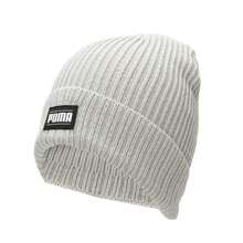 Gorro de punto unisex, gorro caliente y elástico para deportes al aire libre, gorro con forro térmico casual - Gris Claro - Ver 1