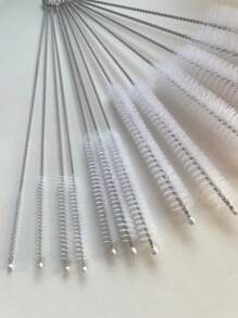 Juego de 13 piezas de cepillos de limpieza multiusos - cepillo de pajita largo, cepillo de botella pequeño, limpiador de pajitas, cepillo para tuberías, para la limpieza de teteras y rincones de difícil acceso