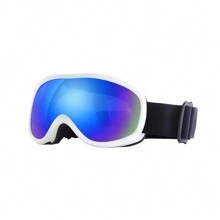 Men's Women's Youth Snowboard Goggles, Anti-Fog OTG Winter Snow Goggles Spherical Removable Lens