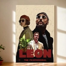 Framed Canvas Movie Poster Artistic Wall Decor For Bedroom Living Room Corridor Winter Theme, Ideal Gift, Room Decoration, High-Quality Print, Unique Design, Easy To Hang - 框架Framed - 查看 2