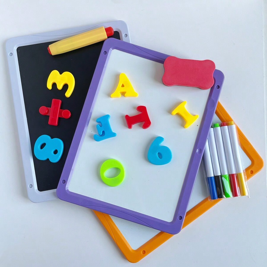 Letters Numbers Alphabet Colorful Plastic ABC 123 Educational Toy Set ...