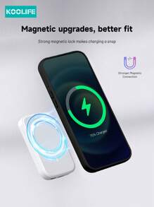 1 件 Koolife 磁性充电哑光个性化字母框架手机保护壳，凸起相机镜头，PC+TPU，适用于 17 ProMax/17/17 Pro/17 Air/16/16 Pro/16 Plus/16 ProMax/15 ProMax/15 Pro/15 Plus/14 ProMax/13 ProMax/13 Pro/12 ProMax/11