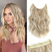 Sandy Blonde with White Highlights
