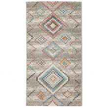 Vintage Style Indoor Outdoor Area Rug 850 Cm Cozy Floor Mat Bohemian Home Decor - Multicolor - View 2