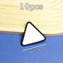 Parches de tela (de planchar), 10 formas de parches en blanco para sublimación, accesorios de ropa, apliques DIY, parches para coser y reparar para manualidades DIY, ropa, chaquetas, vaqueros, vestidos, bolsas, mochilas, sombreros, decoraciones, regalos del Día de San Valentín - Multicolor - Ver 22