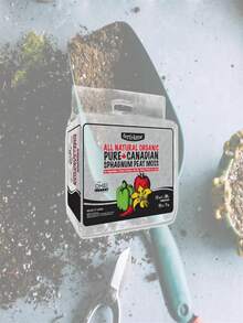 Fertilome 020062 1 Cu. Ft. Compressed Peat Moss - Multicolor - View 3