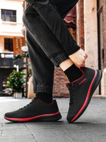 Zapatos para hombre nueva primavera otoño 2025, estilo coreano de cordones, ligeros y minimalistas, zapatillas deportivas unisex para exteriores, transpirables, para caminar casual, negocios, ir al trabajo y correr