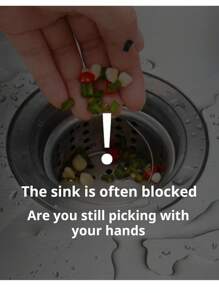 1 pieza Colador de fregadero de cocina, colador de desagüe de acero inoxidable para fregadero de cocina, colador de fregadero antiguo, colador de fregadero para verduras, colador de desechos de alcantarillado, accesorios de cocina, un regalo imprescindible de herramientas de cocina para chefs en el hogar, almacenamiento ahorra espacio para organizadores de cocina, idea de regalo de cocina navideña