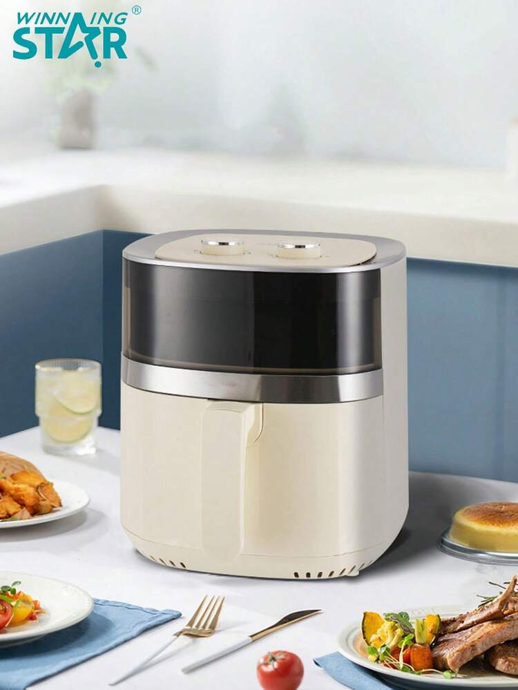 Winning Star نجم الفوز، قدر قلي هوائي سعة 5.5 لتر...