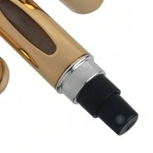 2pcs 5ml Mini Refillable Perfume Atomizer Men Women Travel Portable Perfume Spray Bottle For Party 2pcs Gold.Gifts For Men,Gifts For Women.