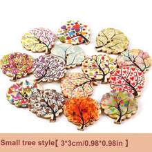 50PCS Red Wooden Butterfly Shape Buttons - Decorative DIY Craft Supplies For Scrapbooking, Clothing, Wedding, Party Decor - Vintage Style Jute Ribbon Rope Cord Embellishments Christmas Tree Button