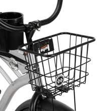 Huffy 26" Nel Lusso Cruiser Bike, Fits Riders 5'0"+, Matte Black, Adult, Men's - Silver - View 7